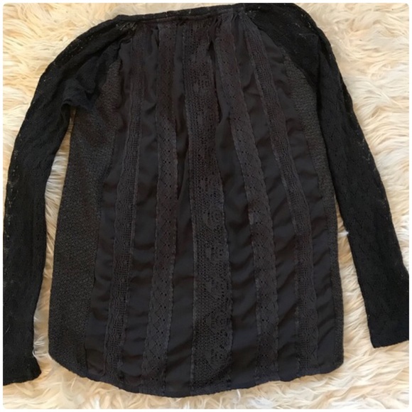 NWOT Feathered Lace Pullover Anthropologie - Picture 3 of 3